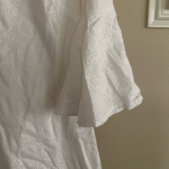 J. Crew white bell sleeve dress - NWT - Picture 3 of 11